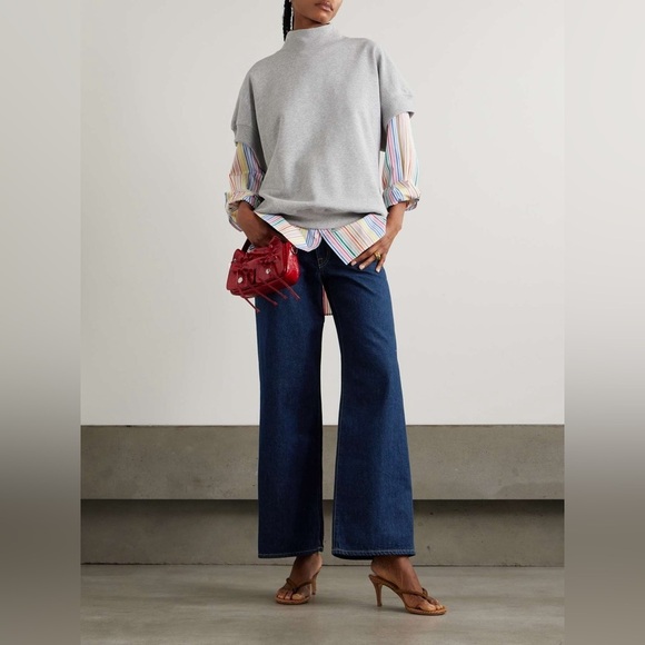 SLVRLAKE
Eva in Midnight Mile high-rise wide-leg jeans size 24 - Picture 1 of 9